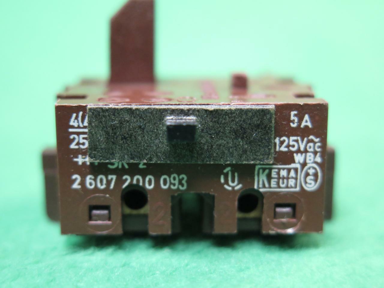 BOSCH TOOL 2607200093 ON/OFF SWITCH 2607200076 1210 1215 1582 B4300 ...