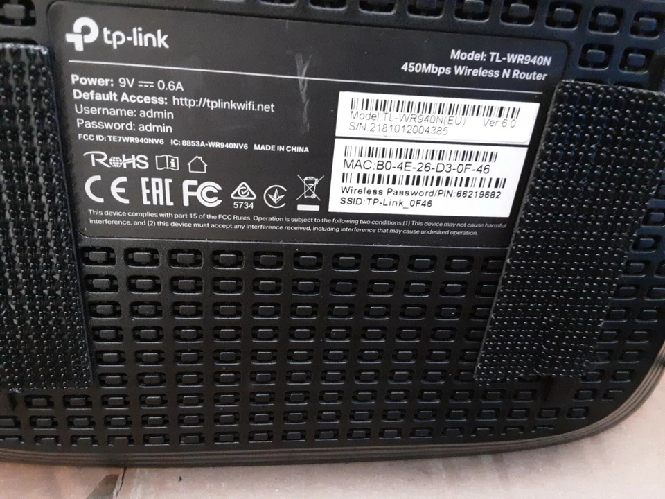 TP-Link TL-WR940N 450Mbps Wireless N Cable Router, HD Gaming Wi-fi Extender - Image 3 of 4