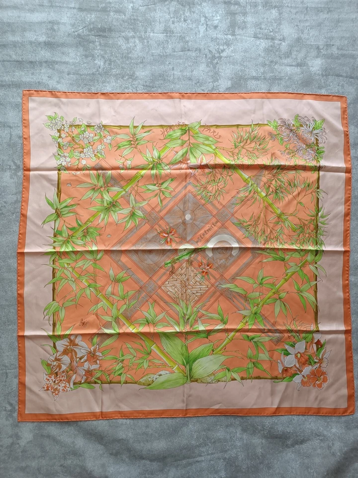 Hermes Scarf SERENITE 90cm Silk Carre Foulard ZOE PAUWELS - Image 2 of 4