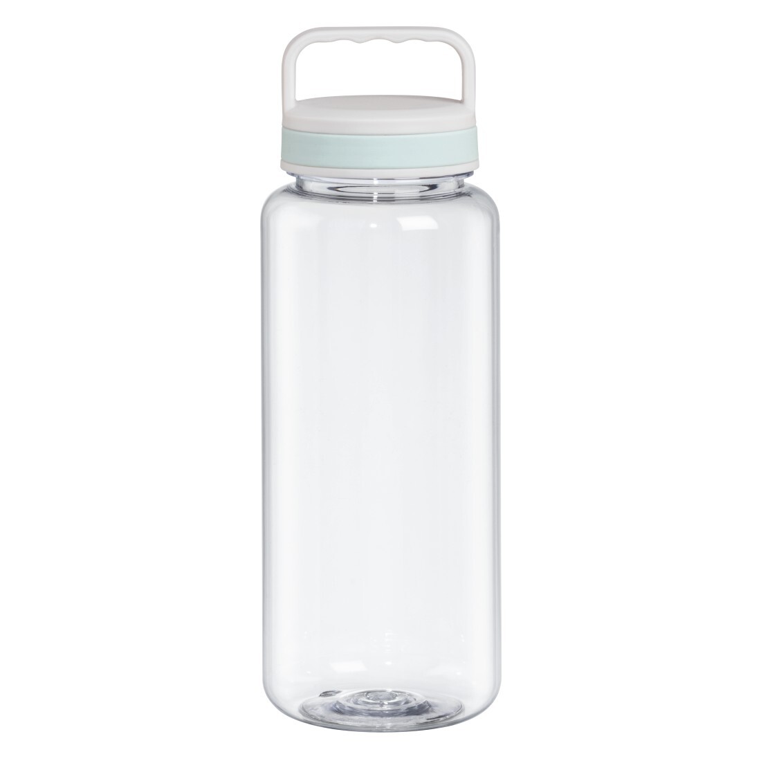 Gourde 1250 ml étanche à grande poignée et design transparent antichoc
