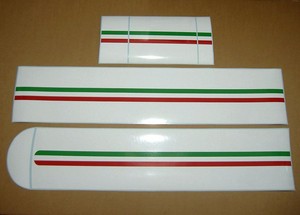 Details About Ferrari 360 Modena Challenge Stradale Stripes Decals Stickers Graphics Lines Cs