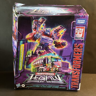 Transformers Generations Legacy Laser Optimus Prime Leader Figure