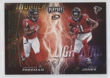 2017 Playoff Thunder and Lightning 1st Down 5/99 Devonta Freeman Julio Jones fm1
