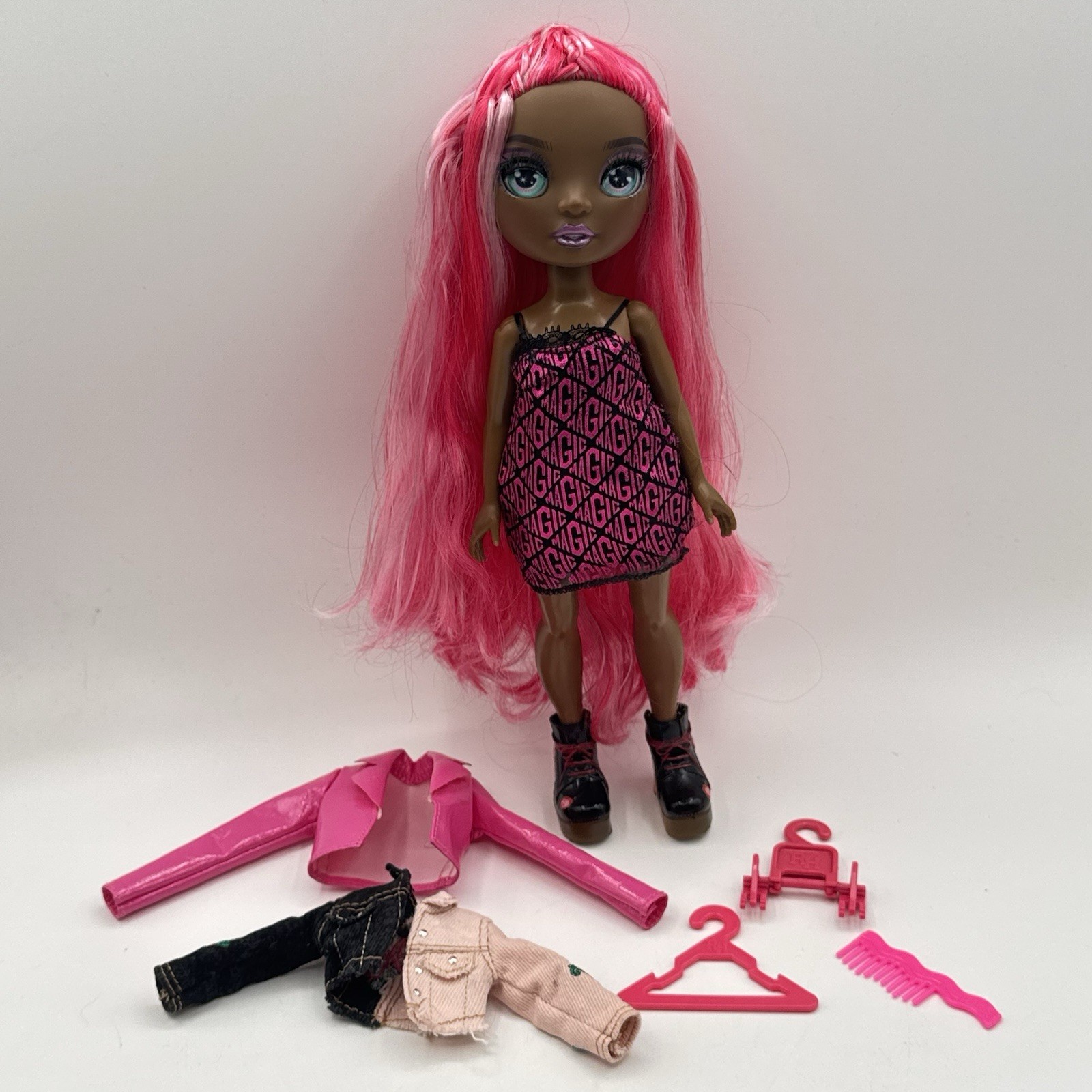 Rainbow High Daria Roselyn Pink Hair Fashion Doll Series 3 MGA REBODIED