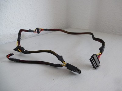 Modulares Stromkabel Modular Power Cable 5-Pin auf 1x Molex 2x SATA 1x Floppy