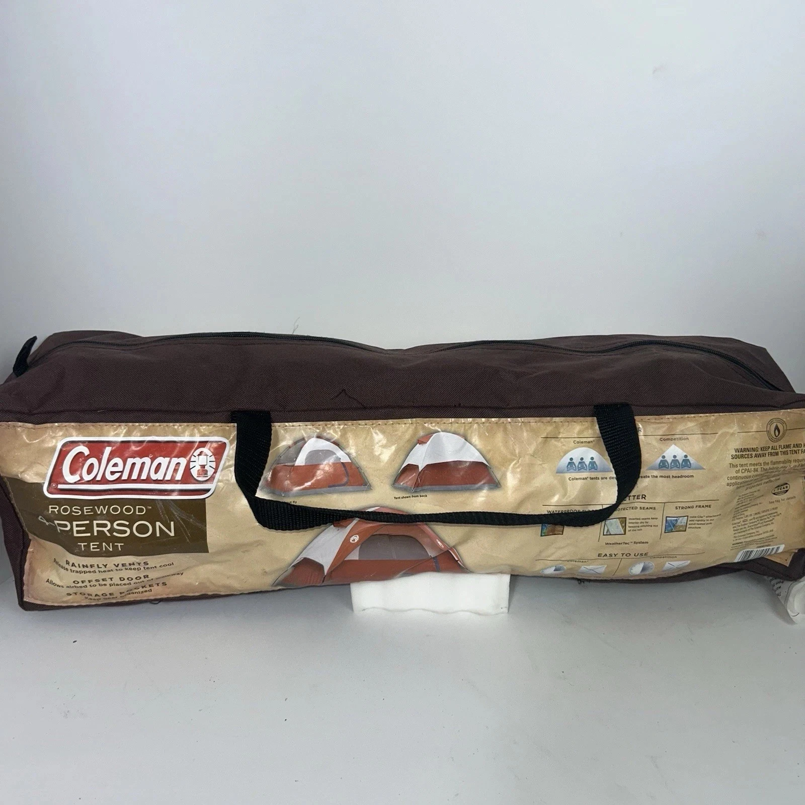 Coleman Rosewood 4-Person Tent Nice Shape