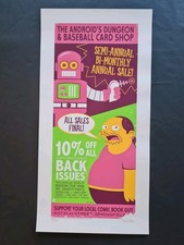 Dave Perillo Simpsons Android's Dungeon  LTD Edition Screenprint Signed Numbered