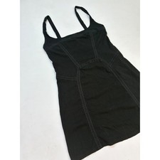 Intimately NWT Free People Black Lace Romantic Boho Coquette Cami Dress Large