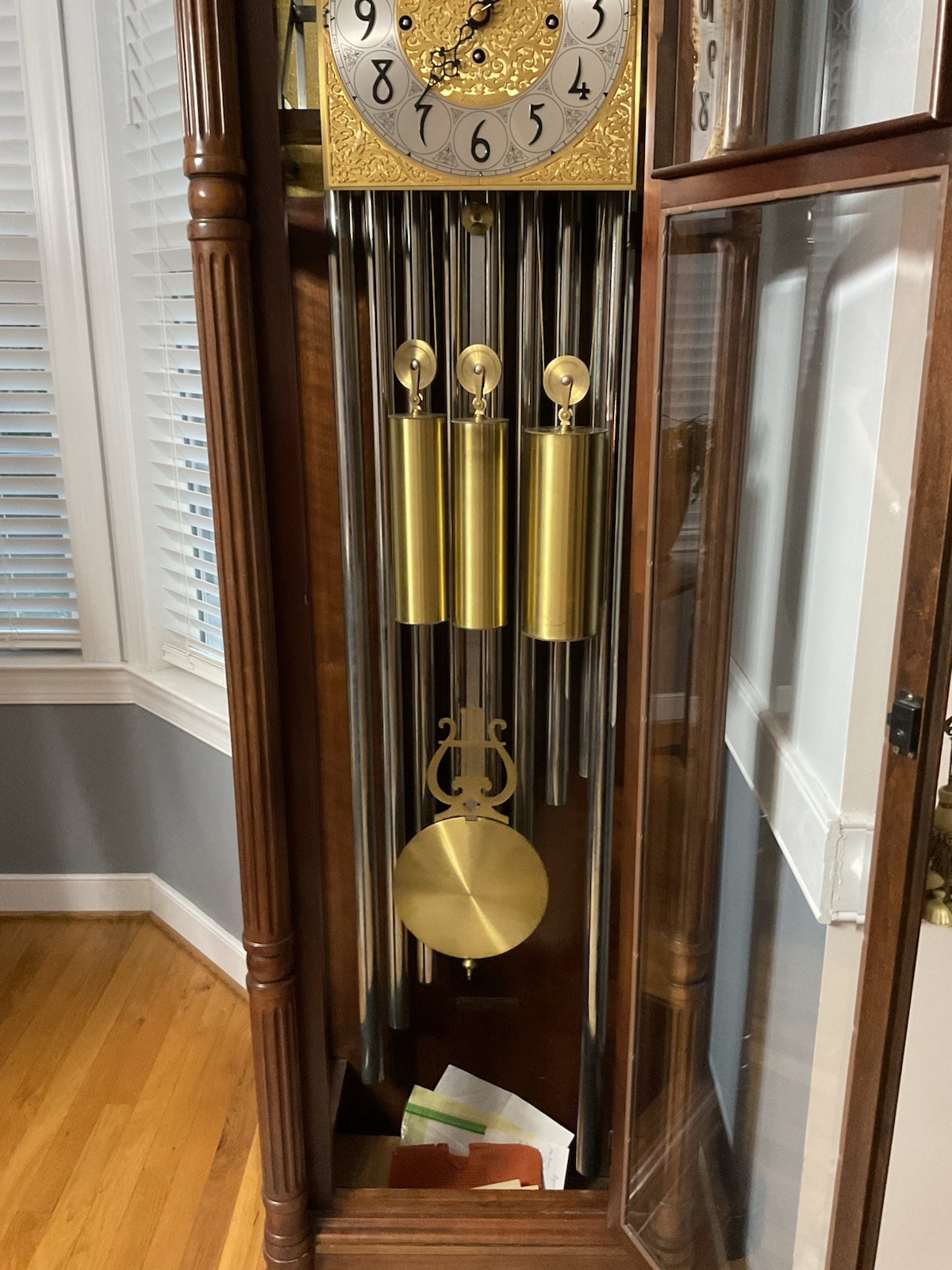 HERSCHEDE CHRISTOPHER COLUMBUS HALL CLOCK