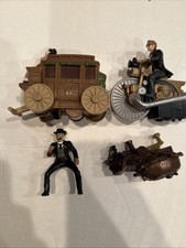4 Vintage 1999 Wild Wild West Burger King Kids Club Toys Warner Bros