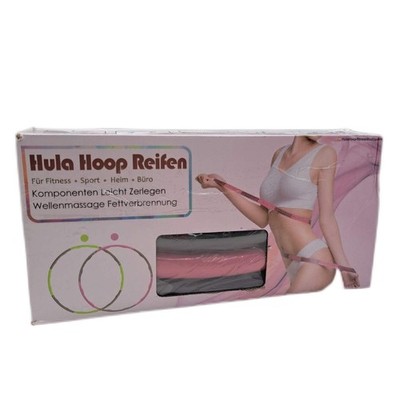 MPIO Hula Reifen Fitness Sport 8 abnehmbare Teile Breitenverstellung Hoola Hoop