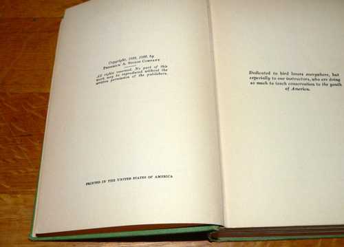 Vintage 1932 HC "The Bird Book" Illustrated Guide by Charles P. Shoffner - Picture 7 of 8
