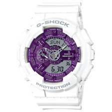 CASIO G-SHOCK GA-110WS-7A PURPLE DIAL SEASONAL COLLECTION MEN'S WATCH