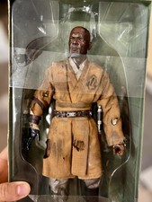 Custom 1/6 Mythos Mace Windu Figure with Lightsaber. 