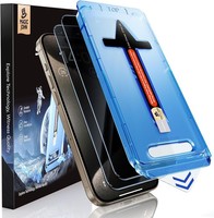 Iphone 15 Pro Max Sichtschutzfolie 9H Blasenfrei 28° Winkel Staubschutz 2 StüCk