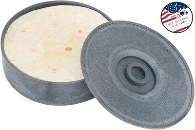 Este calentador de tortillas apto para microondas con tapa está fabricado en pl.