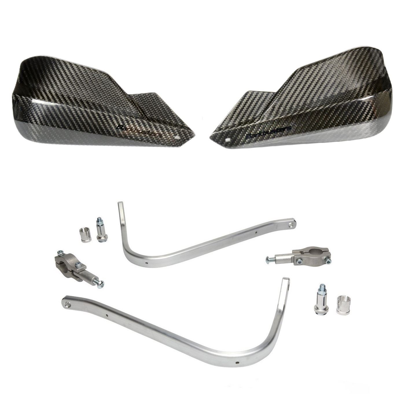 Barkbuster Carbon Handguard Two Point Mount Ducati Scrambler Icon 2015-2021