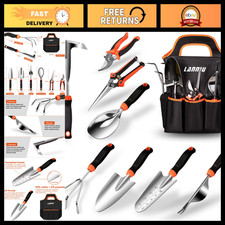 9 Piece Heavy Duty Gardening Tool Set, Durable Hand Tools