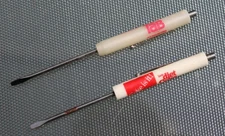 Vintage Lot of 2 Different Coca-Cola Tab Diet Coke Pocket Screwdrivers Magnetic