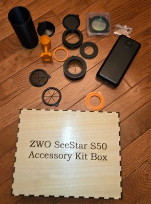 ZWO SeeStar S50 Wood Accessory Kit Box *(box ONLY)