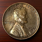 1932-D Lincoln Wheat Cent Woody Error Reverse Penny Coin Lot D1-31 Nice Grade — photo 1