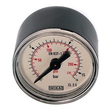Druckmanometer DMSD 0161840, Druck 16 bar 230 psi R 1/8" 40 mm Kunststoff