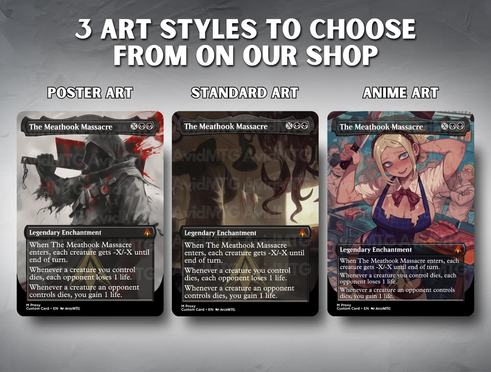 Meathook Massacre - Standard Art - Custom Magic: The Gathering Card - Image 2 of 4