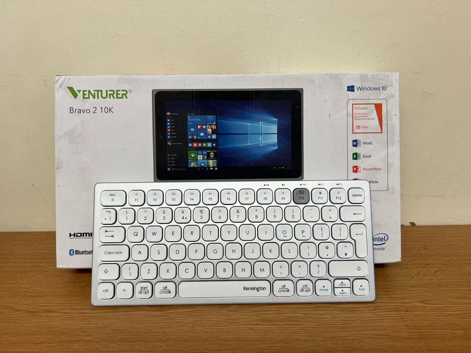 VENTURER Bravowin S 10KR 10.1" HD Quad Core Tablet PC Laptop 2GB 64GB W Keyboard - Image 4 of 4