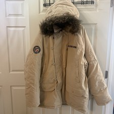 U.S Polo Association Parka Faux Fur Hooded Pa...