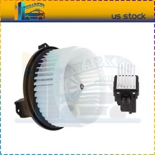 Front Blower Motor with Resistor Fit For 2006 2007 2008 2009 2010 Cadillac DTS