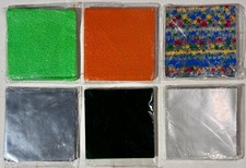 1300 Pcs Cellophane Sheets 7.5 x 7.5 Inch Colored Cello Gift Scrapbook Crafting