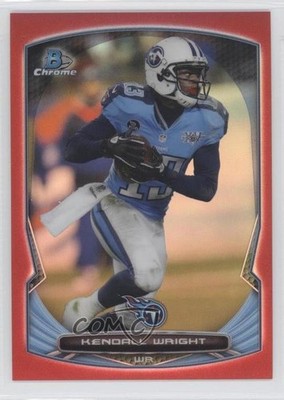 2014 Bowman Chrome Red Refractor 3/25 Kendall Wright #92 0f8