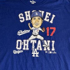 Fanatics Shohei Ohtani Shotime LA Dodgers Royal Blue Shirt Men's 2XL