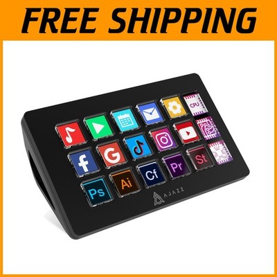 Live Streaming Keyboard with LCD Customizable Keys