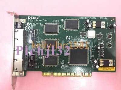 Used D-Link 4-port Server Card DFE-580TX Tested