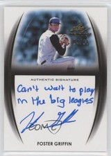 2014 Leaf Trinity Gold 4/10 Foster Griffin #A-FG1 Auto 2a9