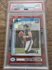 Caleb Williams - 2024 Donruss - Optic Preview Red Pandora RC PSA GEM MT 10 #327