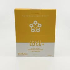 Amare Happy Juice Mango Edge + Plus 30 Sticks New Sealed Box Exp 08/26