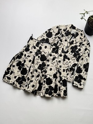 Max Mara Vintage Silk Set Jacket+Skirt Women s Size S