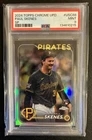 PAUL SKENES 2024 TOPPS CHROME UPDATE ROOKIE SP IMAGE VARIATION RC PSA 9