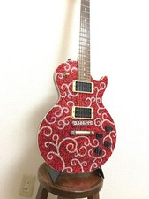Dekorierte mehrfarbige Gitarre Sparkling Stage Performance gebraucht