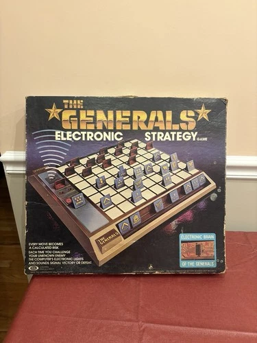 Vtg The Generals Electronic Strategy Game 1980 Ideal Complete Tested Working 80s