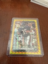 2024 Topps Chrome Neal Anderson Yellow Geometric Refractor #59/75