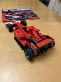 LEGO RACERS 8142 Ferrari 248 F1 Car 2007 with Pull-Back Motor 1 Missing Sticker