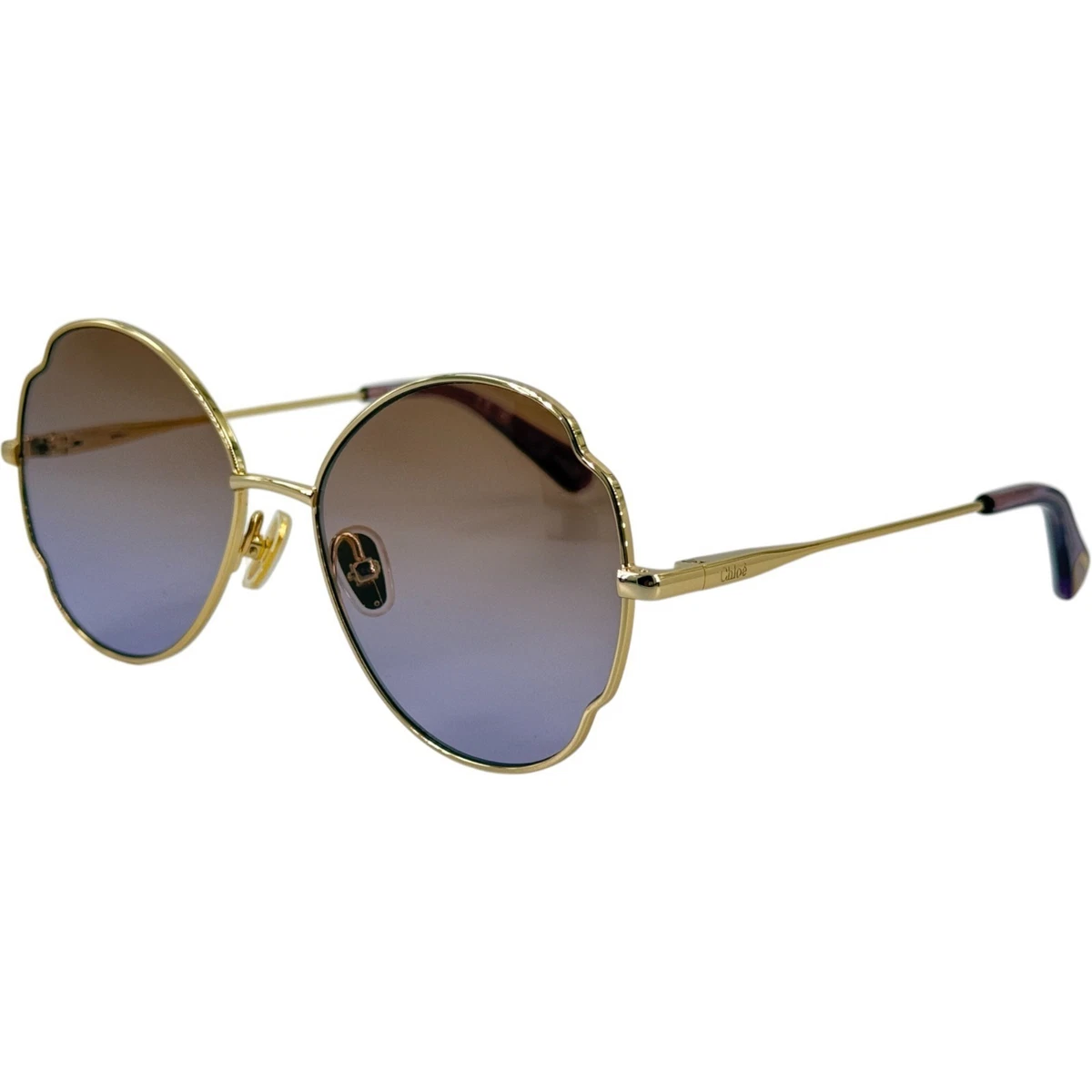 Chloe CE173S Gold/Azure Women\'s Sunglasses Chloé Sunglasses & Sunglasses Accessories for Women for sale  main image 2