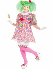 Novelties Women's Tickles Clown Plus Size Costume
