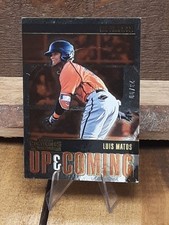 2020 Panini Contenders - Up and Coming Luis Matos #UC-2 Gold /99 (RC)