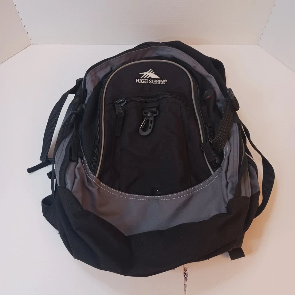 High Sierra рюкзак с подкладкой черная книга путешествий работы школы кемпинг сумка - Изображение 4 из 4