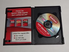Quicken 2008 UPGRADE CD DELUXE PREMIER HOME & BUSINES For Windows 95/XP CD Only