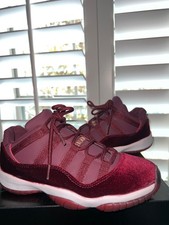 AIR JORDAN 11 VELVET HEIRESS AJ11-RED WINE SIZE 8W